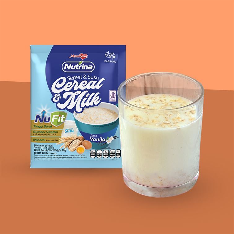 Sereal & Susu Rasa Vanila