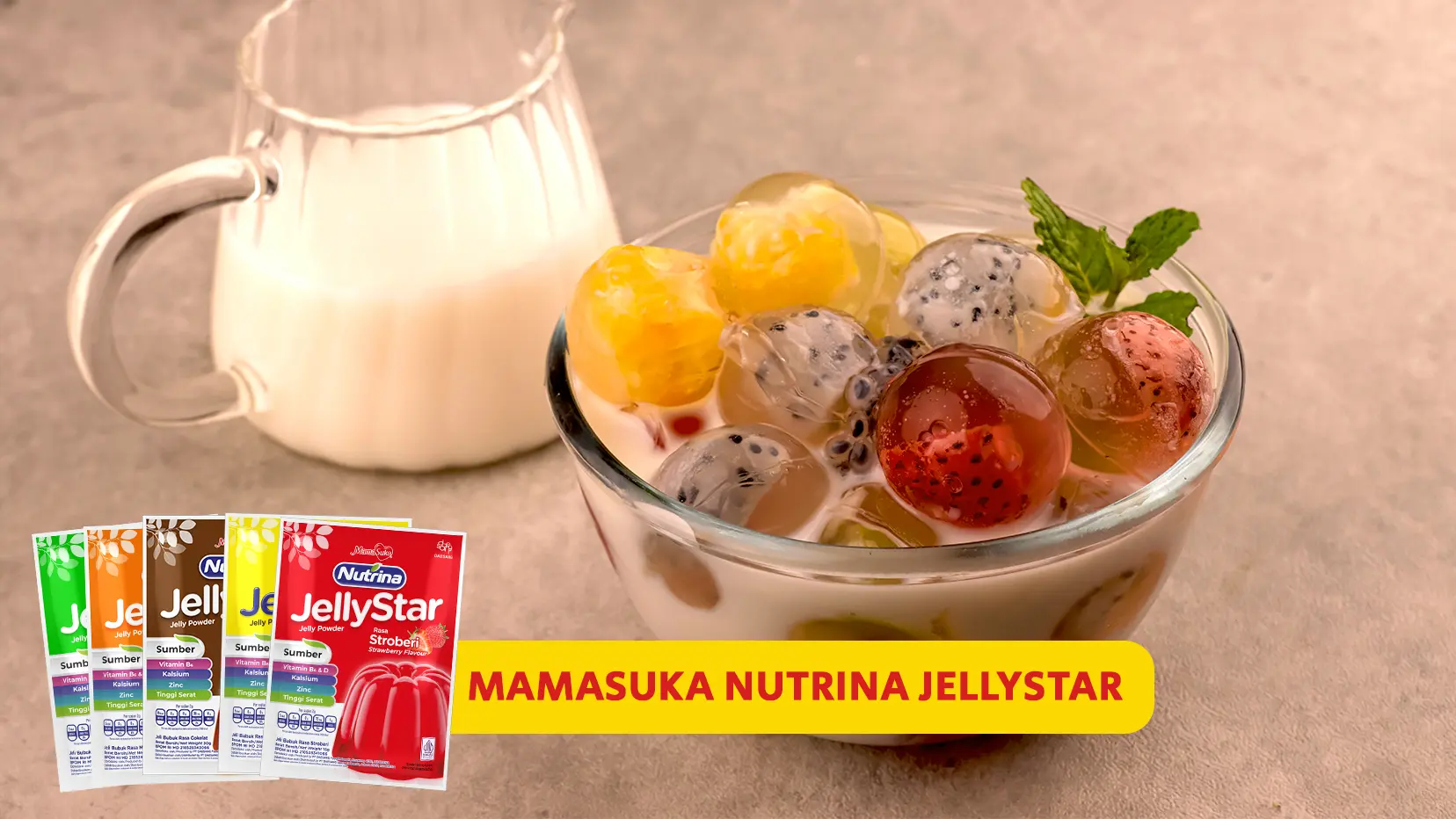 Resep Es Buah Segar Jelly Ball, Jajanan Viral untuk Temani Buka Puasa