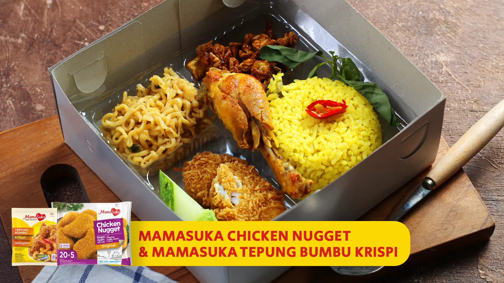 Resep Nasi Tumpeng Box Sederhana Tapi Menarik, Cocok Buat Ide Jualan