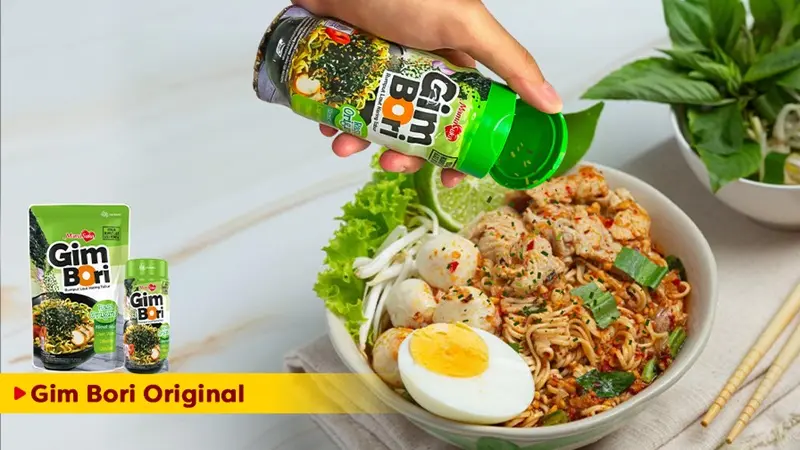 Tips! Makanan Jadi Lebih Enak dengan Nori Tabur (Gim Bori) Mamasuka